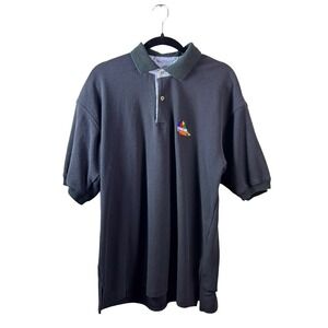 Vintage Miro Cancun Mexico Polo Shirt 90s Mens XL Preppy Resortwear